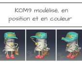 KOM9 - Modélisation : mis en position et en couleur