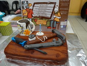 Février 2018 - Gâteau d'anniversaire du Repair Café fait par James, l'un des bénévoles