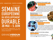 Semaine Européenne du Développement Durable - 30 mai au 5 juin 2018